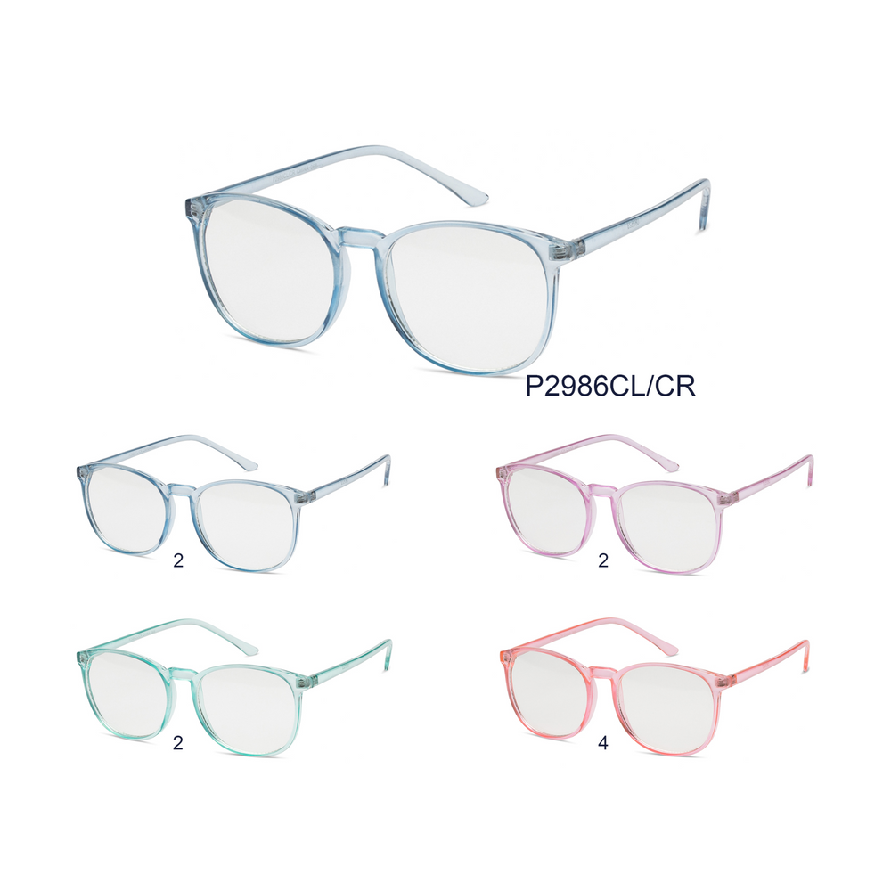 
                  
                    CLEAR GLASSES | P2986CL/CR
                  
                