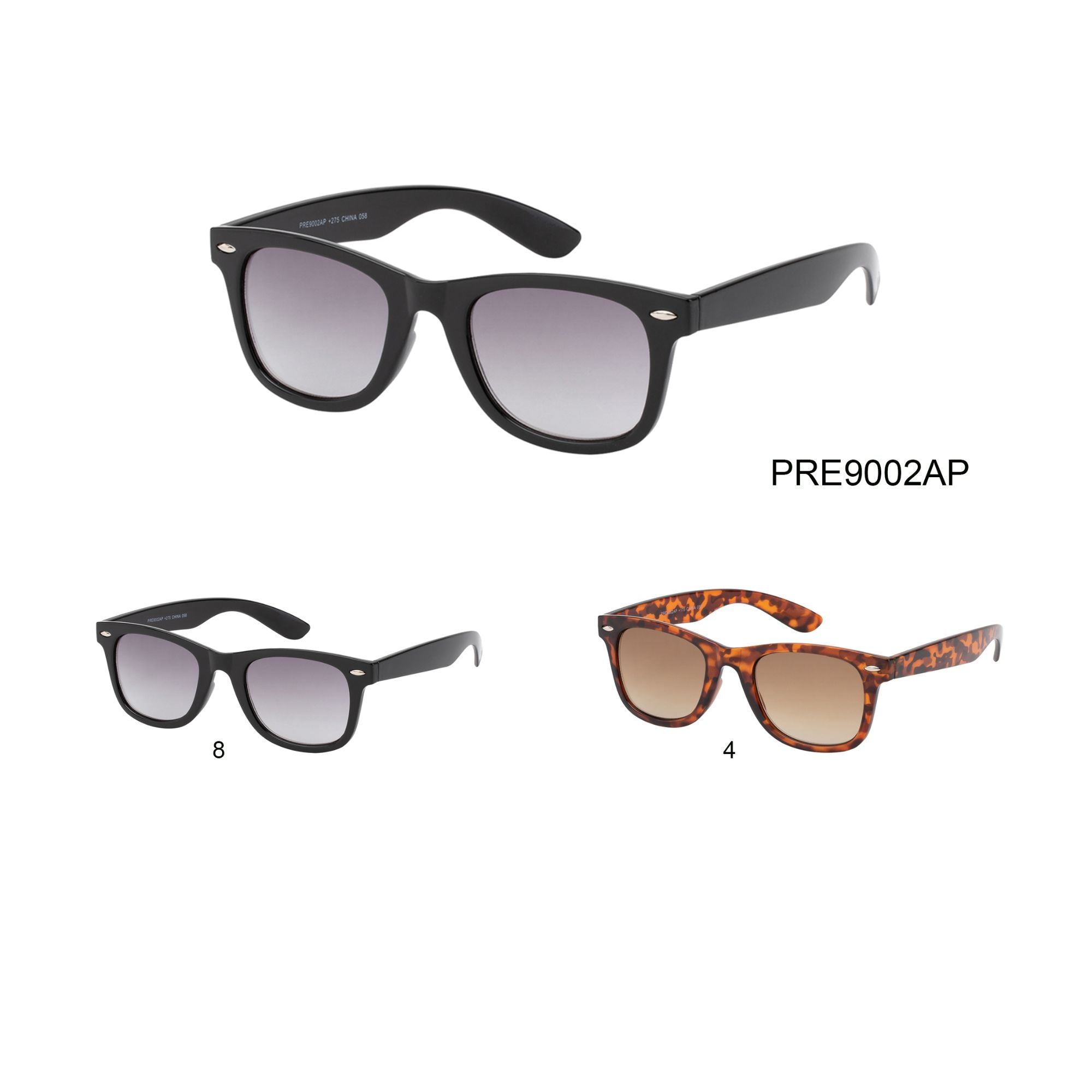 DIFF Austen Polarized Sunglasses Dark Ginger Frame Brown Gradient Lens NWT SITEMAP goodr sunglasses main image 3