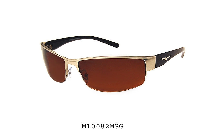 A pair of stylish MSG sunglasses from APTCINC, featuring a modern design suitable for both men and women. The sunglasses have a sleek frame and are part of a specialty collection.