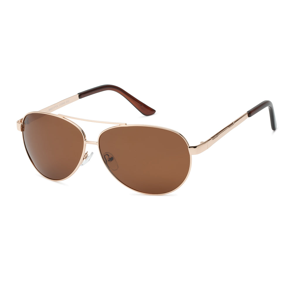 
                  
                    A pair of stylish aviator sunglasses featuring polarized lenses, designed for both men and women. The frame has a sleek, modern design suitable for casual and formal wear. The product is part of a sunglass collection and is marketed as unisex.
                  
                