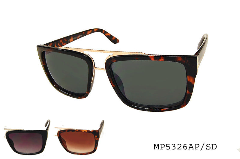 A pair of stylish sunglasses from APTCINC, model MP5326AP/SD, featuring a modern design suitable for men's fashion. The sunglasses have dark lenses and a sleek frame, ideal for both casual and trendy outfits.