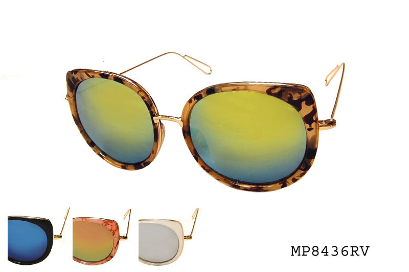 A stylish pair of sunglasses from APTCINC, model MP8436RV. The frame features a sleek, modern design suitable for men's fashion. The lenses are dark, providing a classic look, and the overall aesthetic is trendy and fashionable, perfect for casual or outdoor wear.