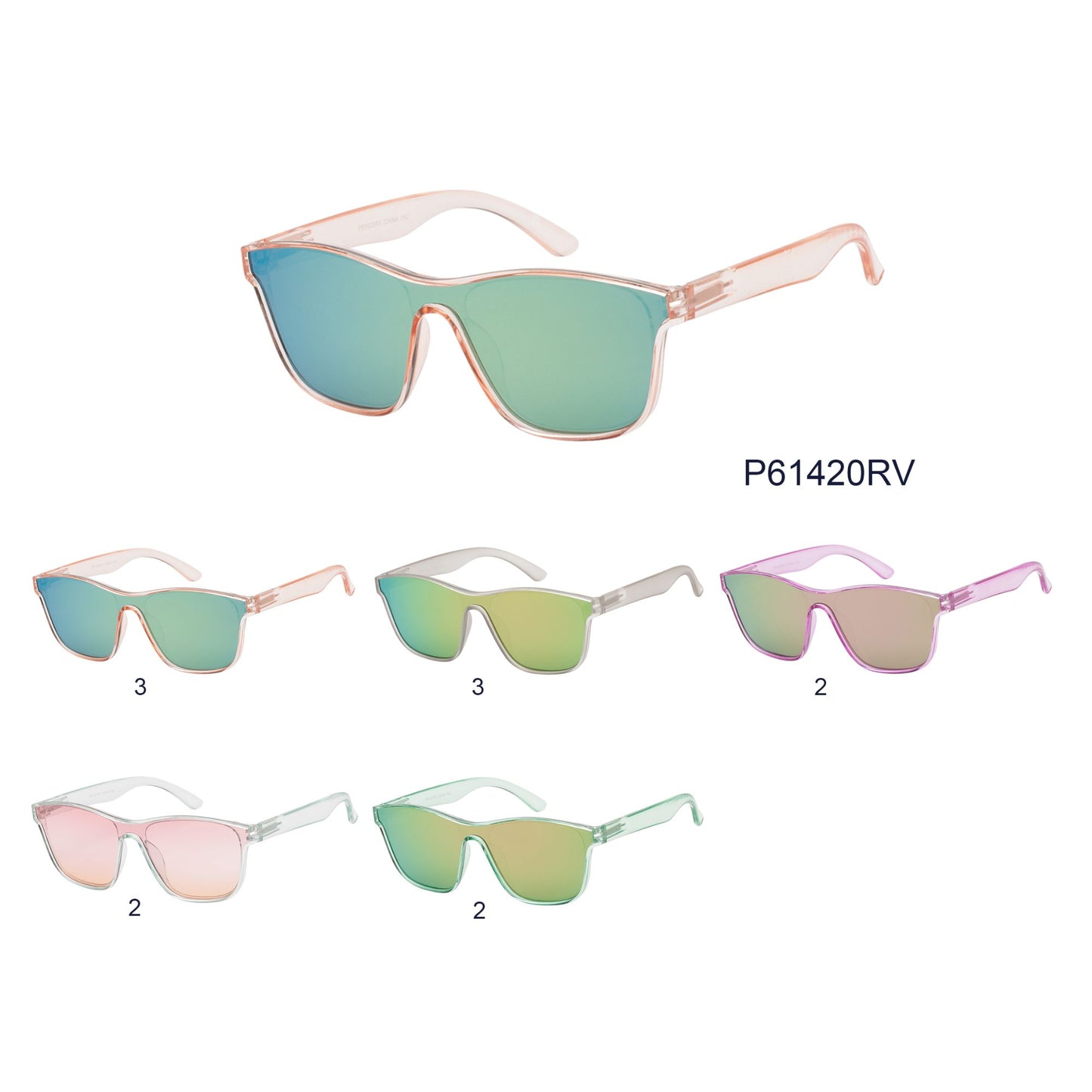 
                  
                    SUNGLASS | P61420RV
                  
                