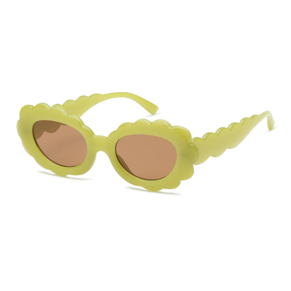 
                  
                    A stylish pair of sunglasses with a modern design, featuring a plastic frame. The sunglasses are part of APTCINC's collection, targeting ladies' fashion. They are showcased as a new arrival for the year 2024, highlighting a fashionable and trendy look.
                  
                