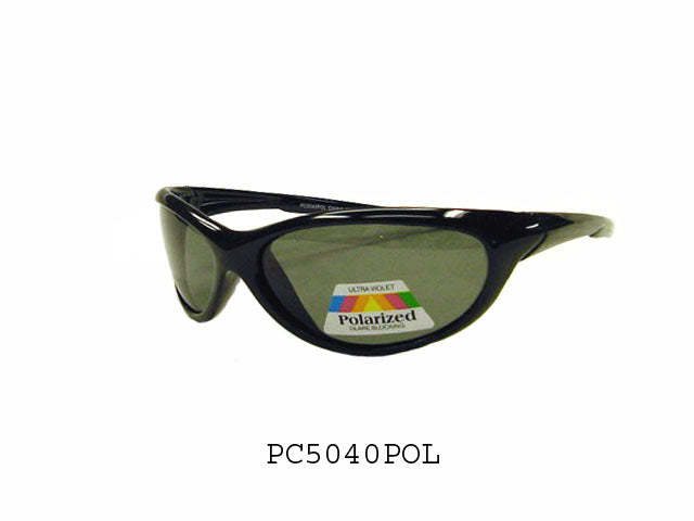 A pair of men's polarized sunglasses from APTCINC, model PC5040POL. The design features a sporty frame suitable for outdoor activities, with tinted lenses that reduce glare. The sunglasses are showcased against a neutral background, highlighting their sleek appearance and functional style.