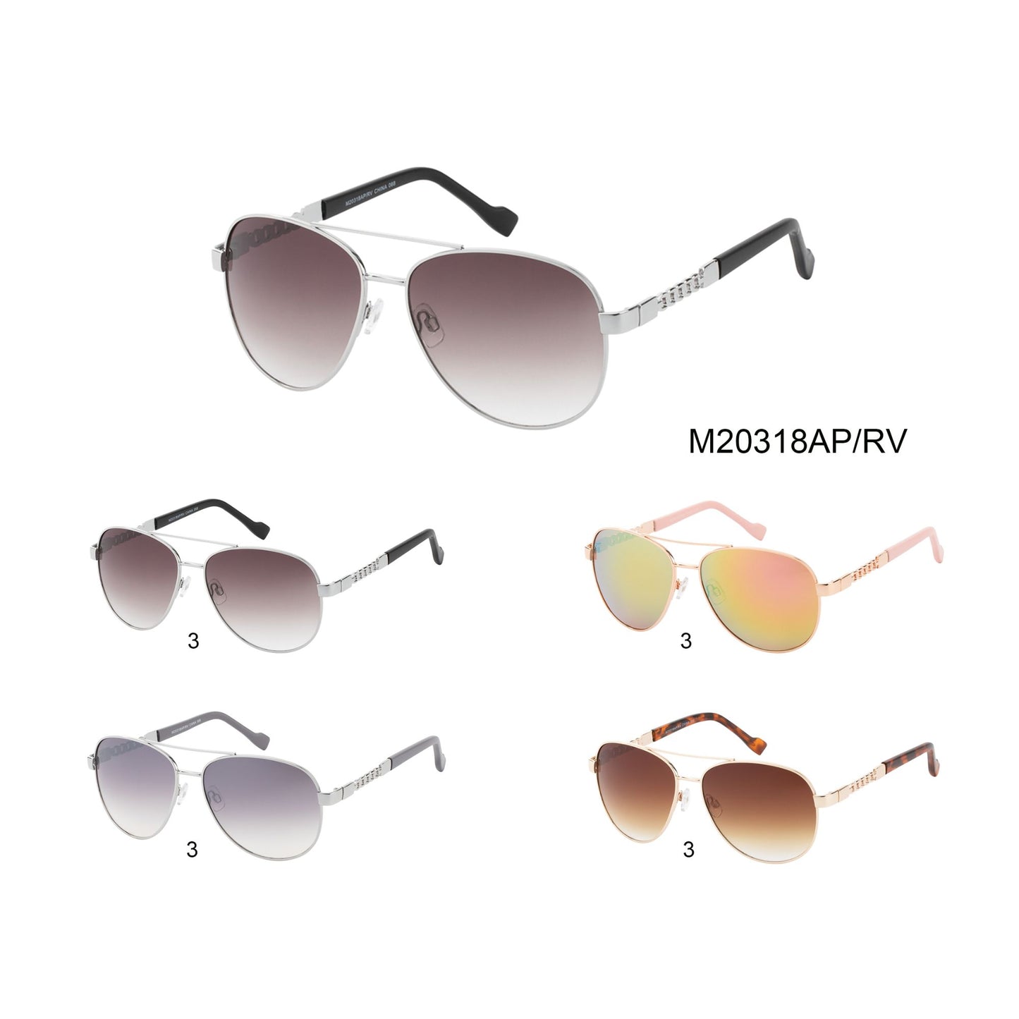 
                  
                    SUNGLASS | M20318AP/RV
                  
                
