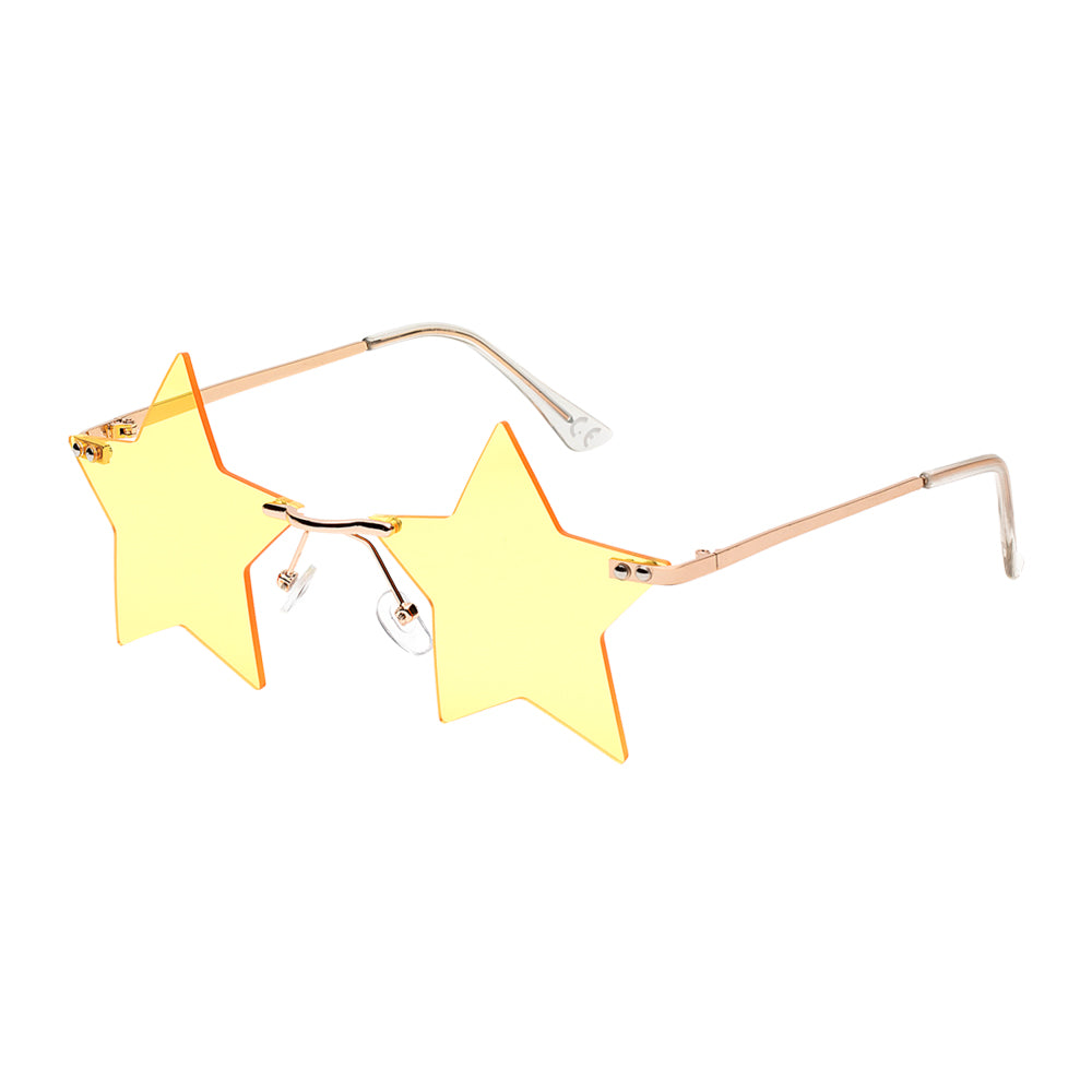 
                  
                    A pair of stylish sunglasses from APTCINC, featuring a sleek metal frame and a trendy design. The lenses are dark and slightly oversized, making them a fashionable accessory suitable for women. The sunglasses are part of a collection and are tagged as a novelty item, restocked for July 2023.
                  
                