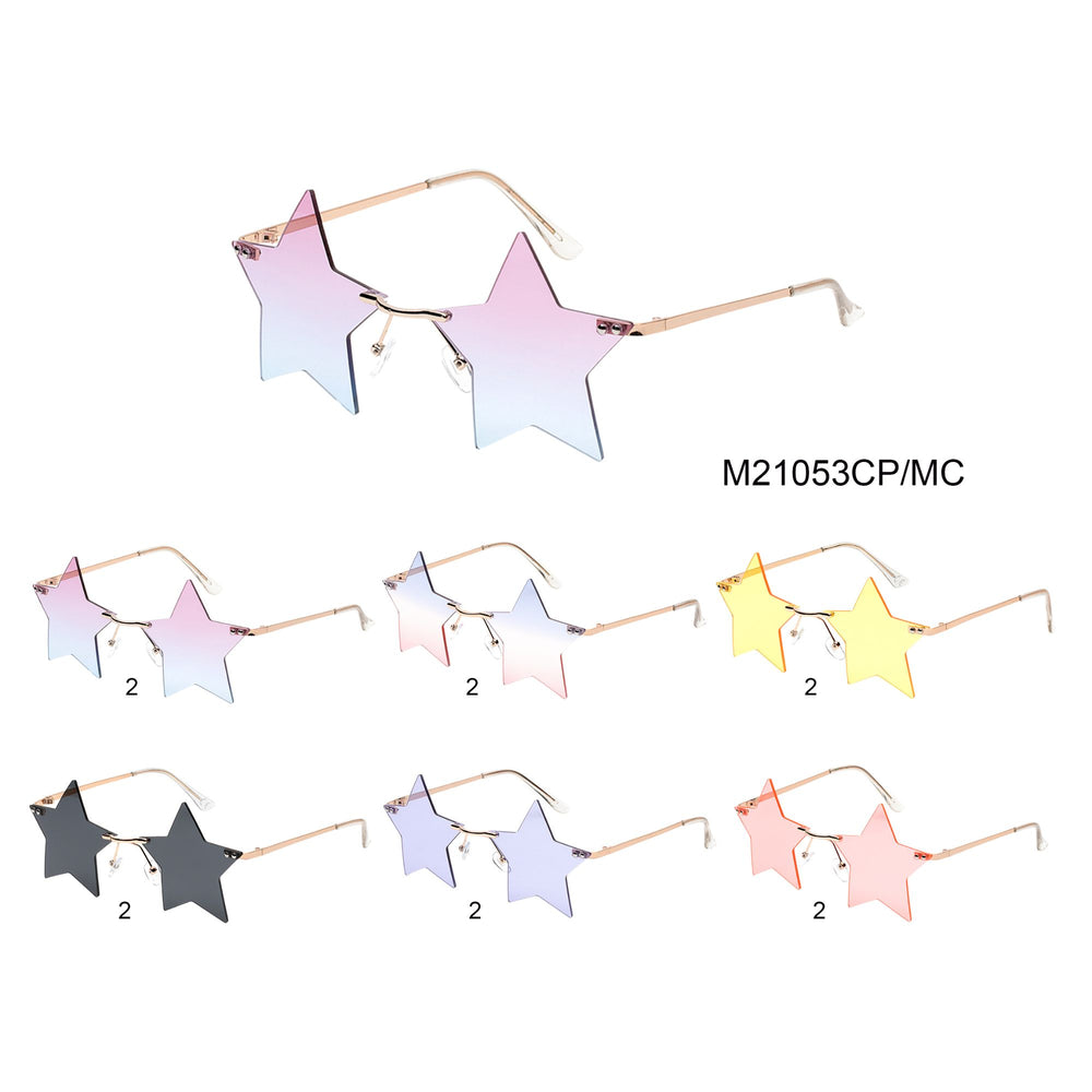 
                  
                    A pair of stylish sunglasses from APTCINC, featuring a sleek metal frame and a contemporary design. The lenses are dark and slightly oversized, giving a fashionable look suitable for ladies. The sunglasses are part of the 2023 collection and are labeled as a novelty item.
                  
                