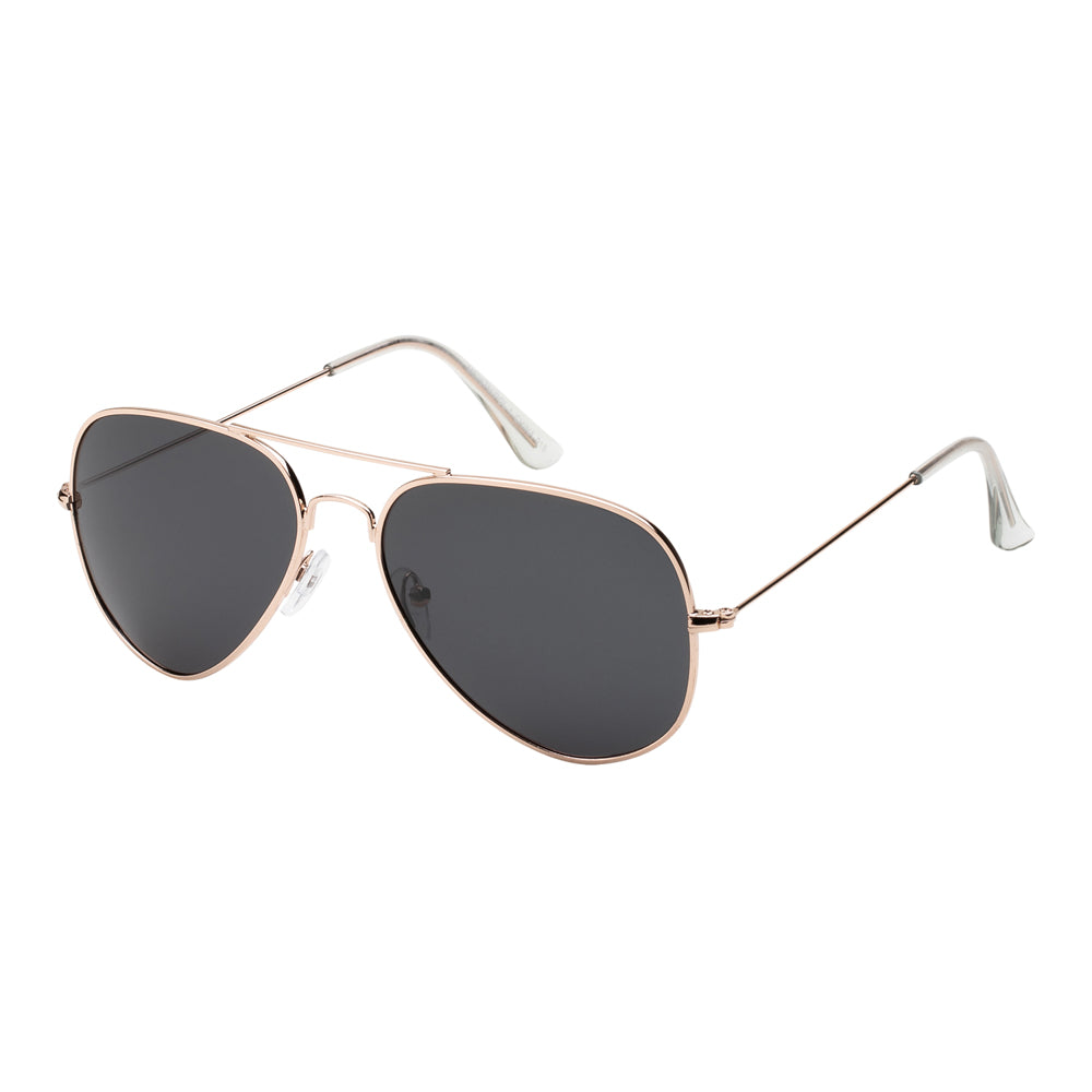 A pair of stylish aviator sunglasses with a sleek metal frame and polarized lenses, featuring a unisex design suitable for both men and women. The sunglasses are part of a promotional collection, highlighting their status as best sellers. They are displayed against a simple background, emphasizing their elegant shape and reflective lenses.