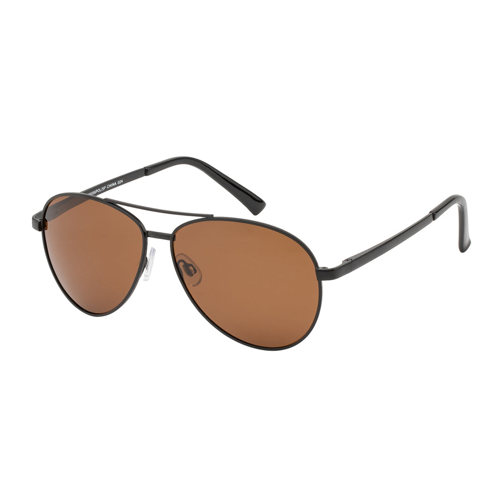 
                  
                    A pair of polarized aviator sunglasses from APTCINC, model number M996556POL/SP. The sunglasses feature a classic design suitable for both men and women, showcasing a stylish frame and dark lenses. Ideal for outdoor activities, these sunglasses are part of a collection that highlights best-selling styles.
                  
                