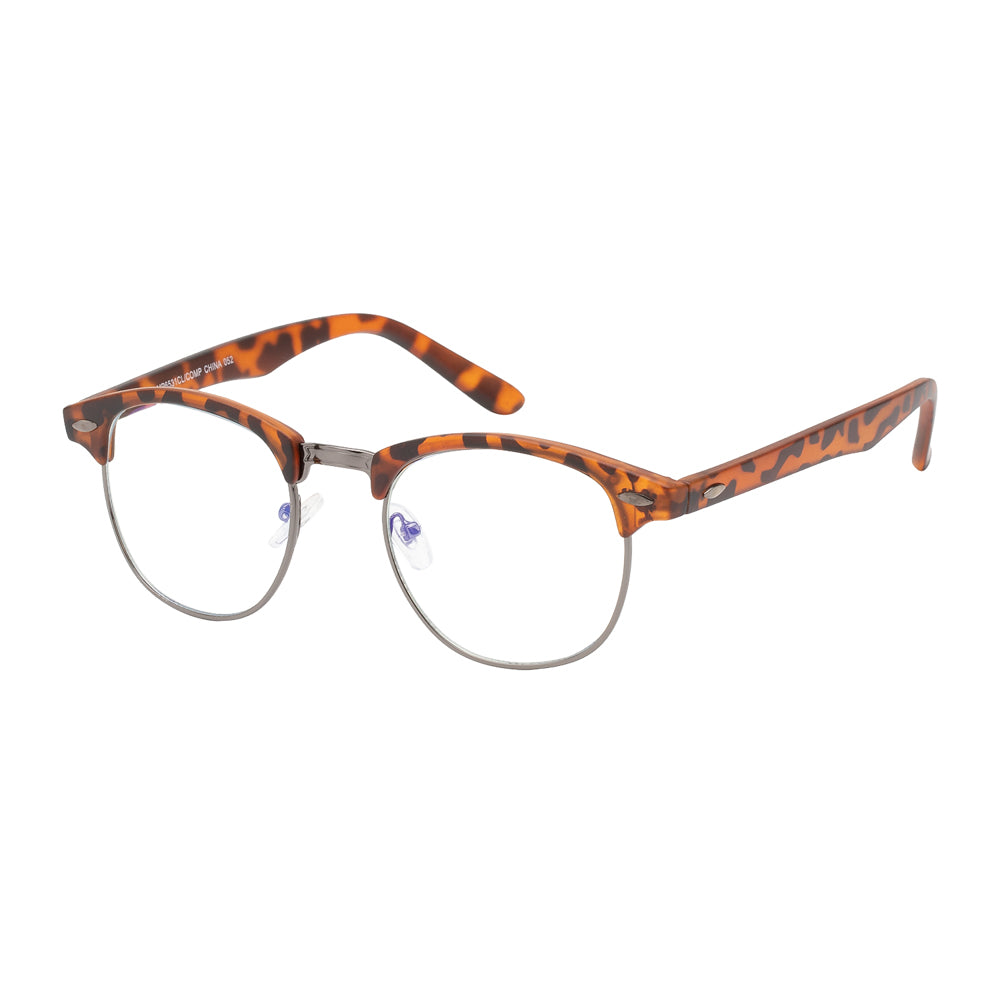 
                  
                    A pair of stylish computer glasses by APTCINC, model MP6531CL/COMP. The frames are sleek and modern, designed to reduce eye strain during screen use. The lenses have a slight tint, emphasizing their function for computer use. The product is set against a neutral background, highlighting its features.
                  
                