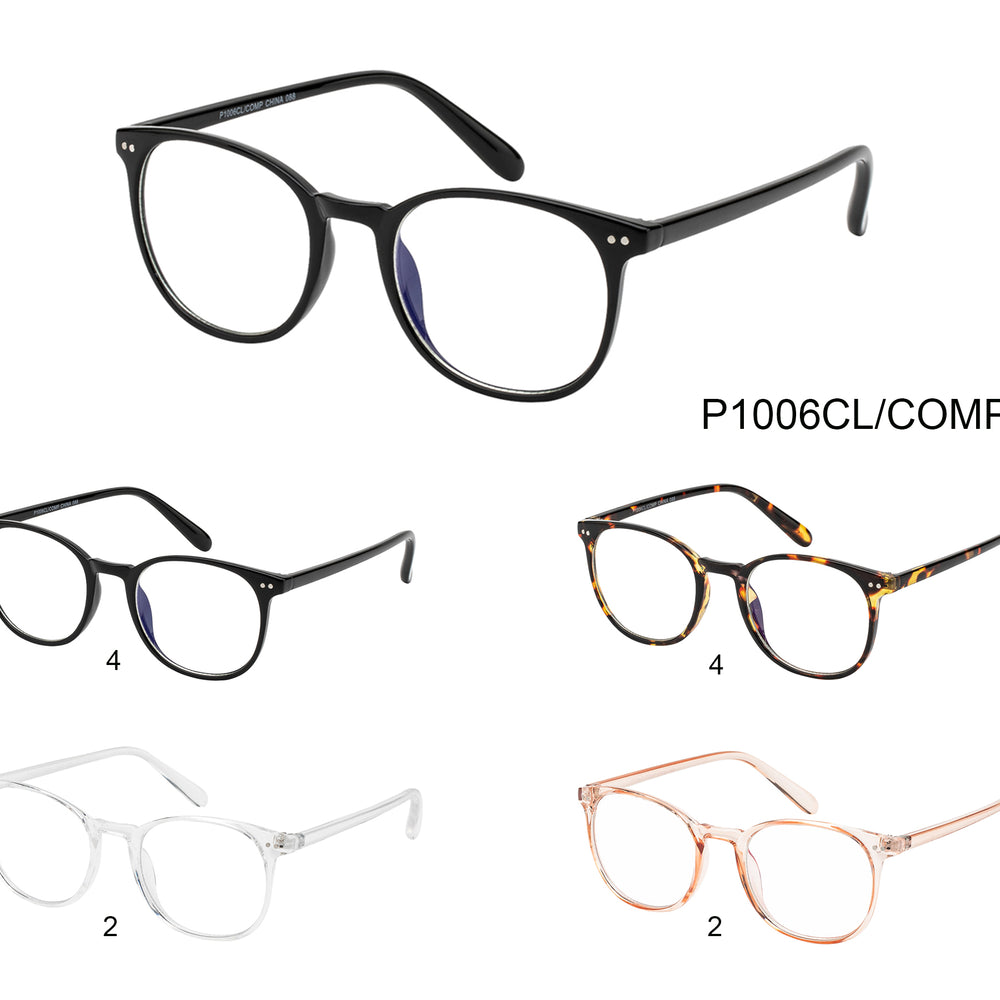 Wholesale Computer Glasses | P1006CL/COMP/CLR (Pack of 12) – Asia ...
