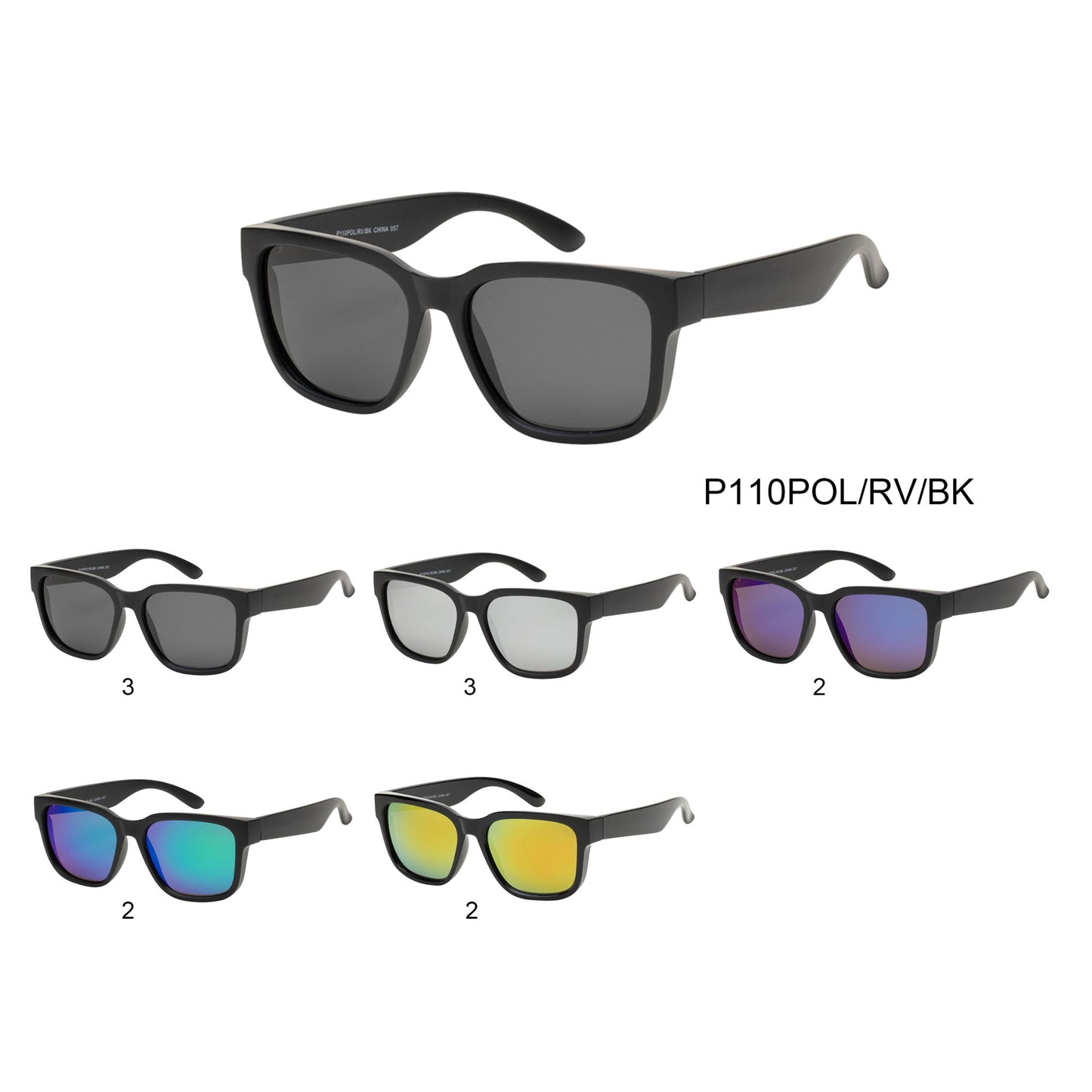 
                  
                    POLARIZED | P110POL/RV/BK
                  
                