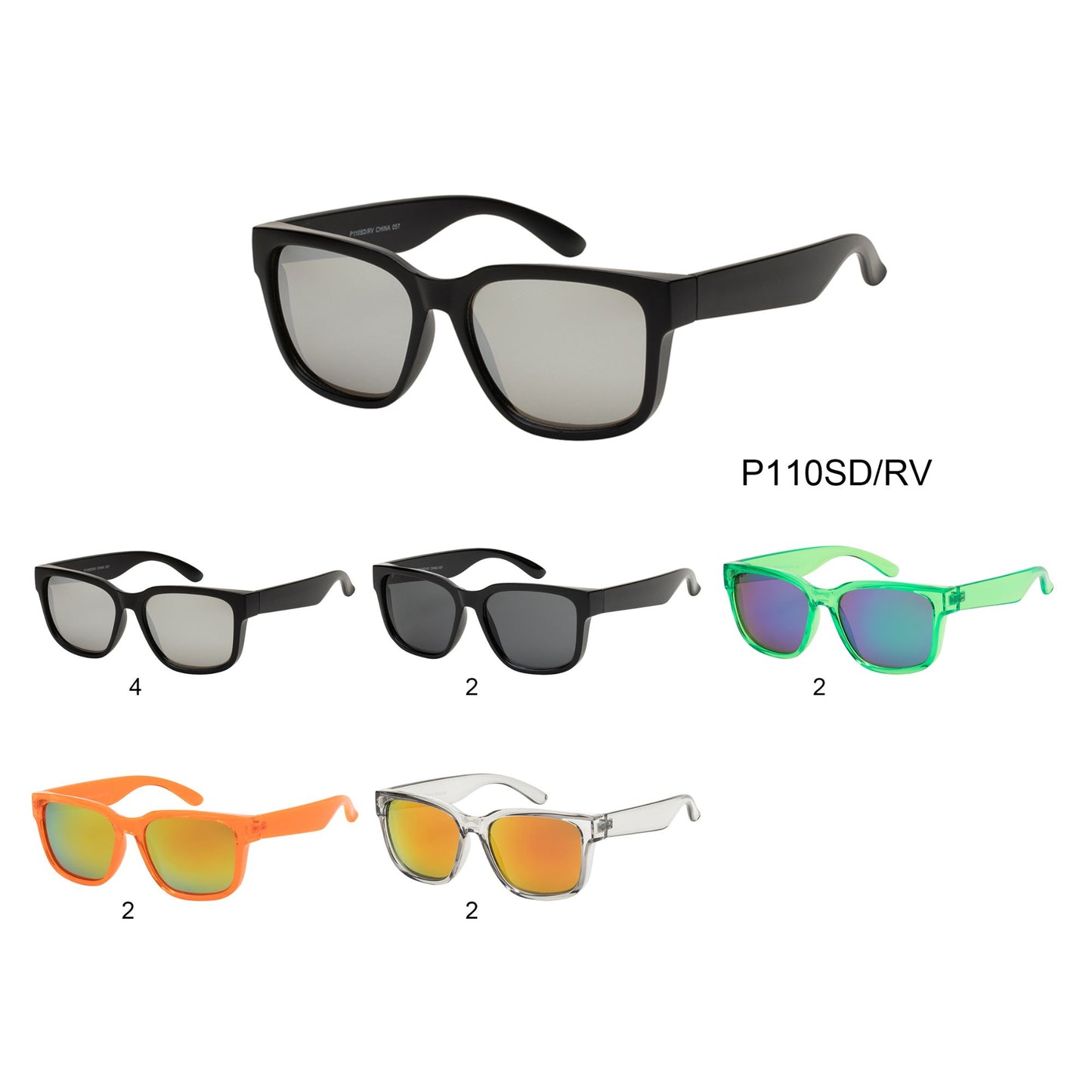 
                  
                    SUNGLASS | P110SD/RV
                  
                