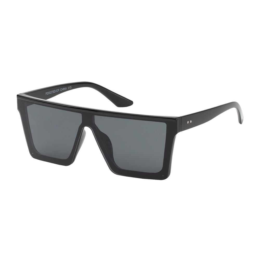 Black sunglasses with a sleek design featuring a slightly oversized frame and dark lenses, ideal for fashion-conscious women. The brand APTCINC is displayed prominently, emphasizing its stylish appeal.