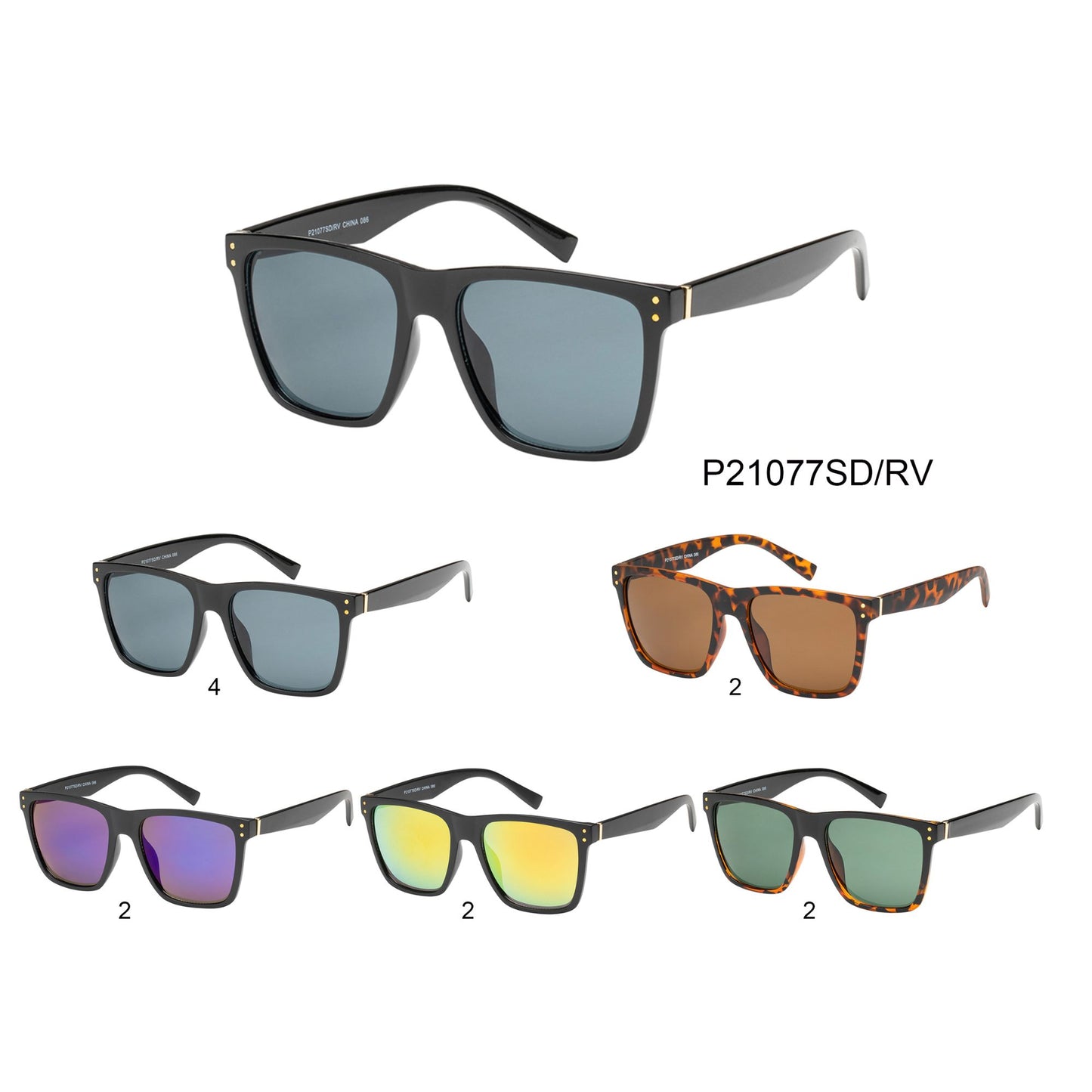 
                  
                    SUNGLASS | P21077SD/RV
                  
                