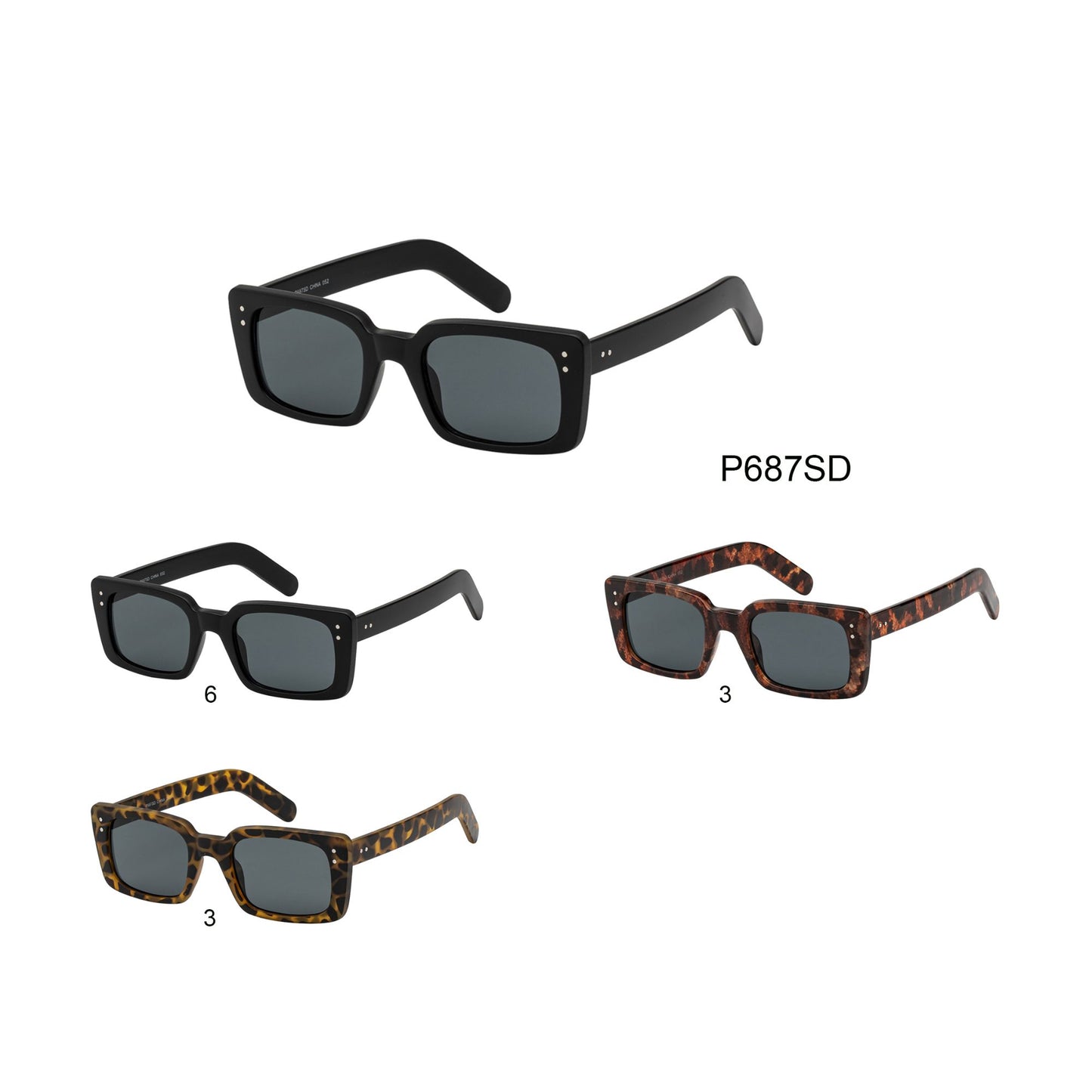 
                  
                    SUNGLASS | P687SD
                  
                
