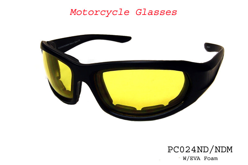 MOTORCYCLE GLASSES | PC024ND/NDM/BK