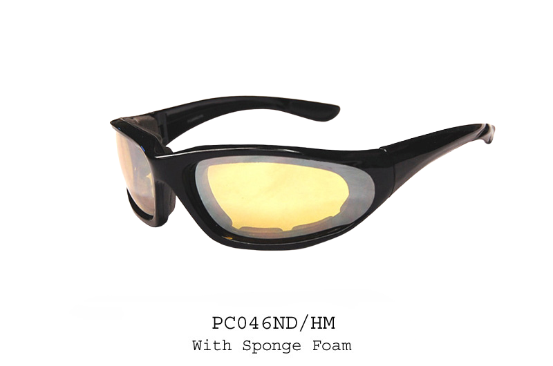 MOTORCYCLE GLASSES | PC046ND/HM/BK