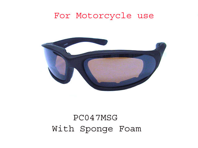 MOTORCYCLE GLASSES | PC047MSG/BK