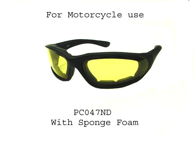 MOTORCYCLE GLASSES | PC047ND/BK